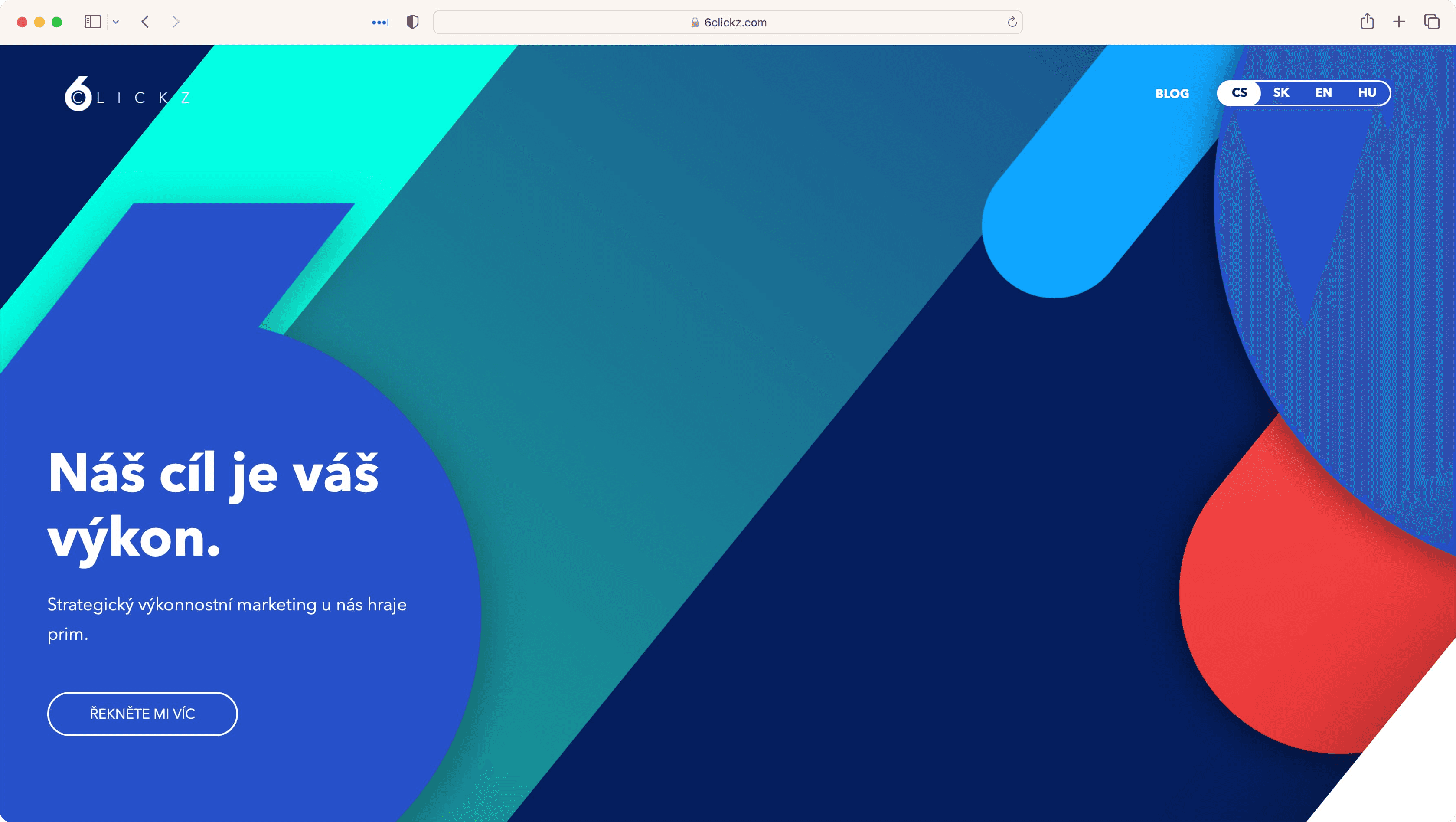 6clickz.com project preview