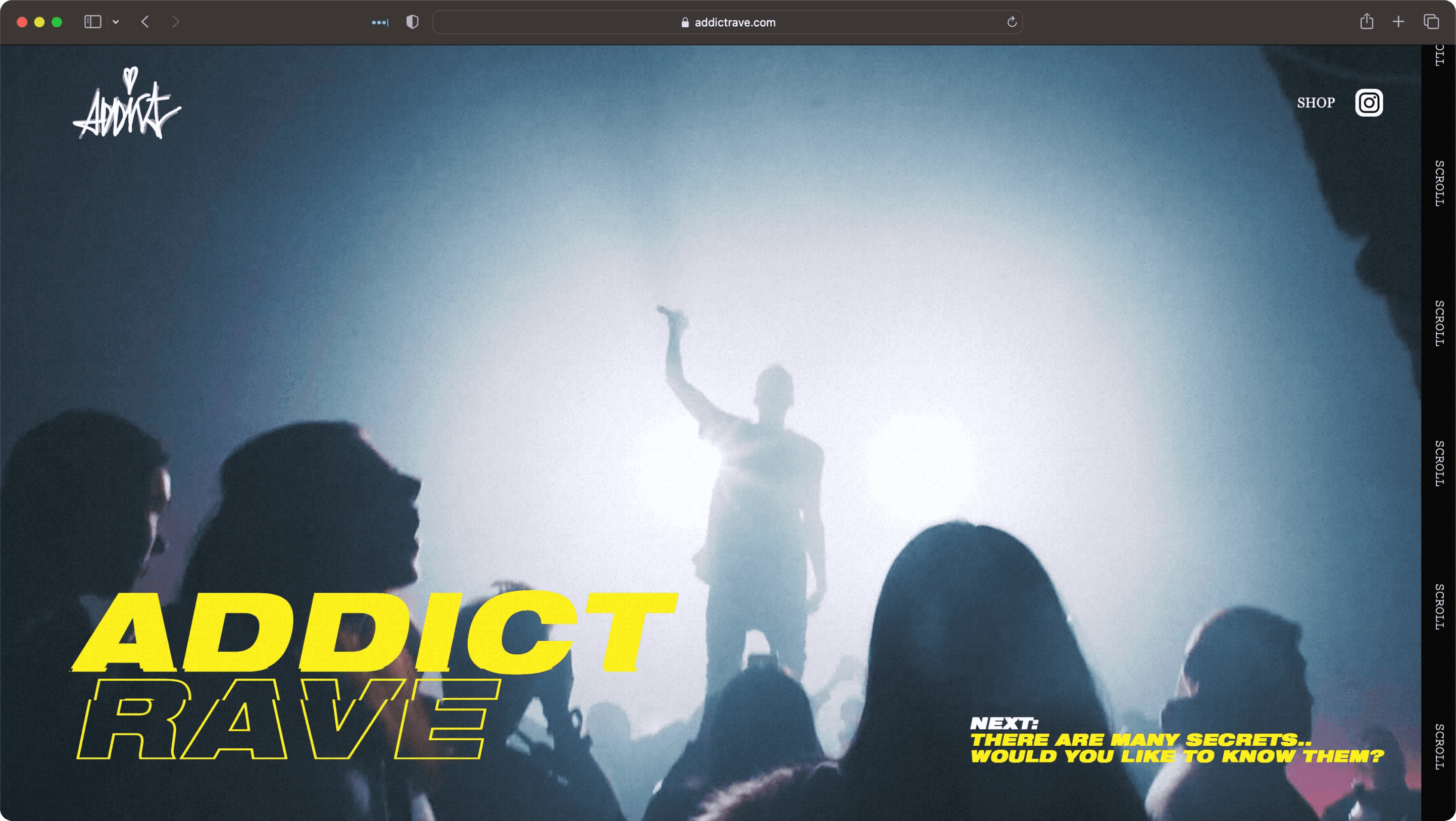addictrave.com project preview