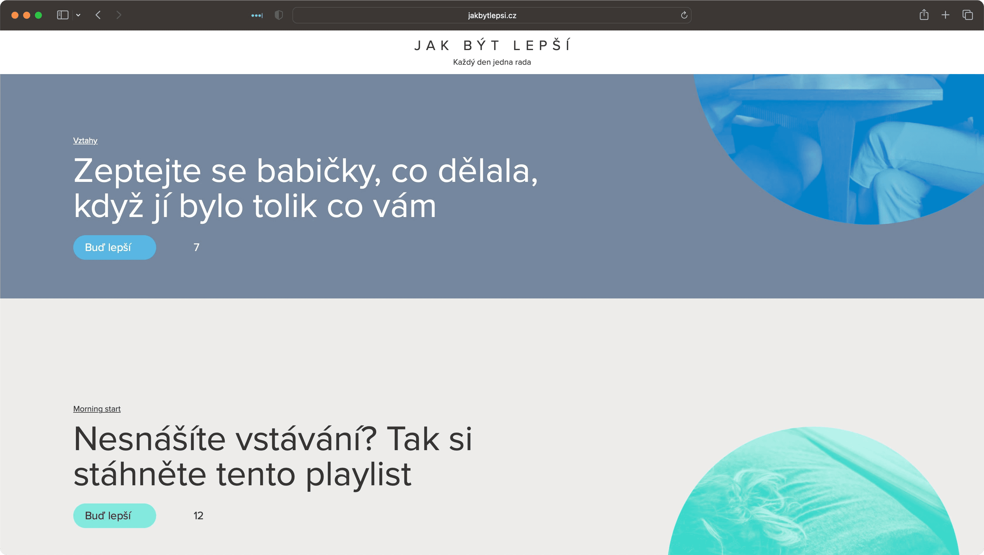 jakbytlepsi.cz project preview